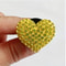 Heart Rhinestone Aromatherapy Vent Clip Set Car Air Vent Air Freshener Clip Diamond Car Interior D 10