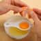 ClipOn Egg Yolk Separator Egg White Strainer 25pcs MessFree Egg Separator Tool For Baking Cookin 2