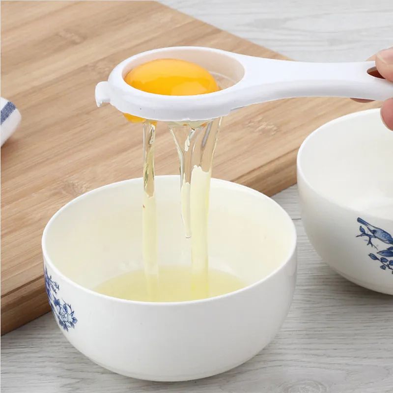 ClipOn Egg Yolk Separator Egg White Strainer 25pcs MessFree Egg Separator Tool For Baking Cookin 3