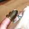 Vintage Adjustable Sewing Thimble Ring Finger Protector For Sewing Embroidery Hand Stitching 4