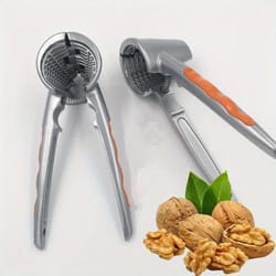 ergonomic double-head nutcracker tool – heavy duty walnut & hazelnut cracker, multifunction nut opener