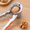 Ergonomic DoubleHead Nutcracker Tool Heavy Duty Walnut Hazelnut Cracker Multifunction Nut Opener 2