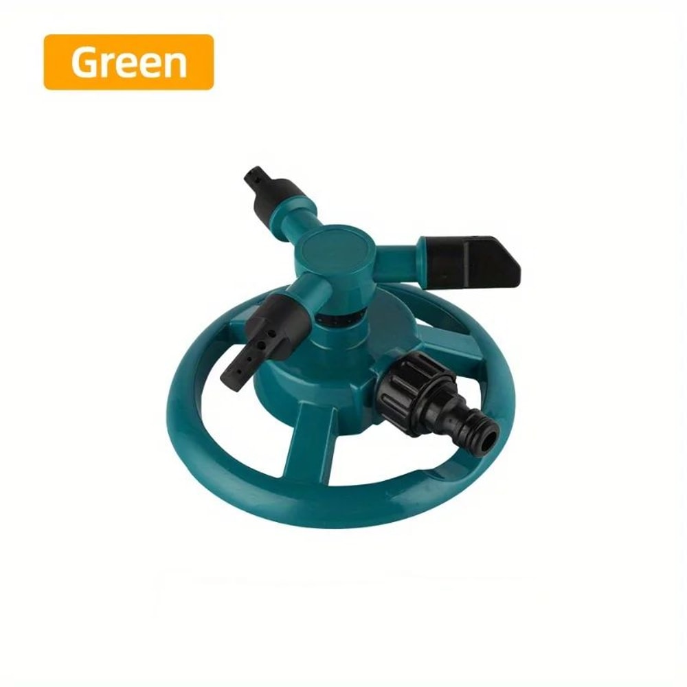 360 Automatic Rotating Lawn Sprinkler With Quick Connect Nozzle WideCoverage Garden Irrigation Spr 4