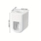 Automatic WallMount Toothpaste Dispenser With Toothbrush Holder Waterproof Bathroom Organizer 5