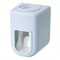 Automatic WallMount Toothpaste Dispenser With Toothbrush Holder Waterproof Bathroom Organizer 6
