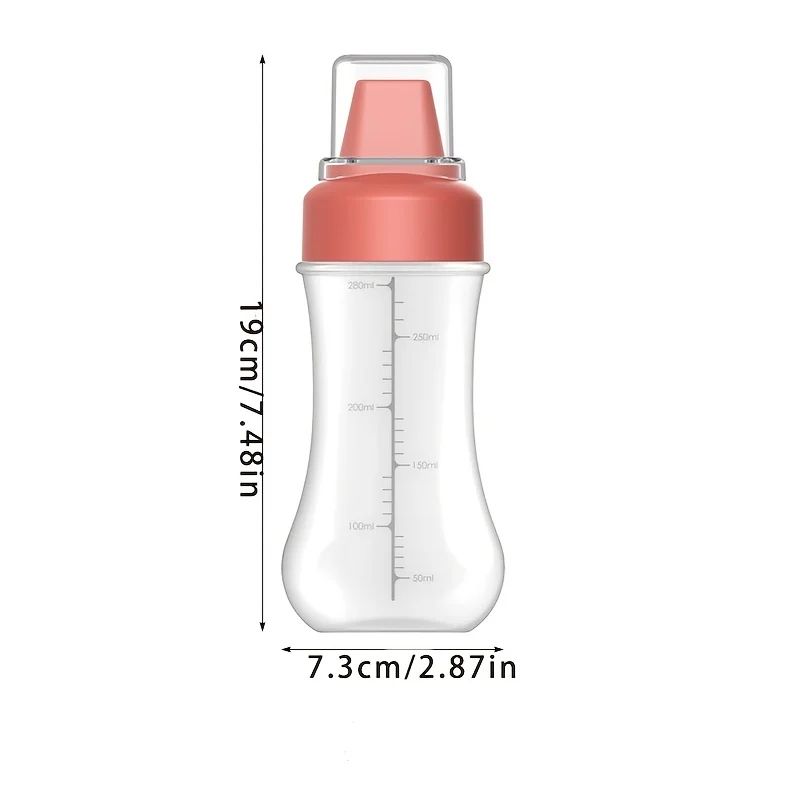 PrecisionControl Squeeze Sauce Bottle LeakResistant Condiment Squeeze Bottle For Ketchup Honey Sa 1