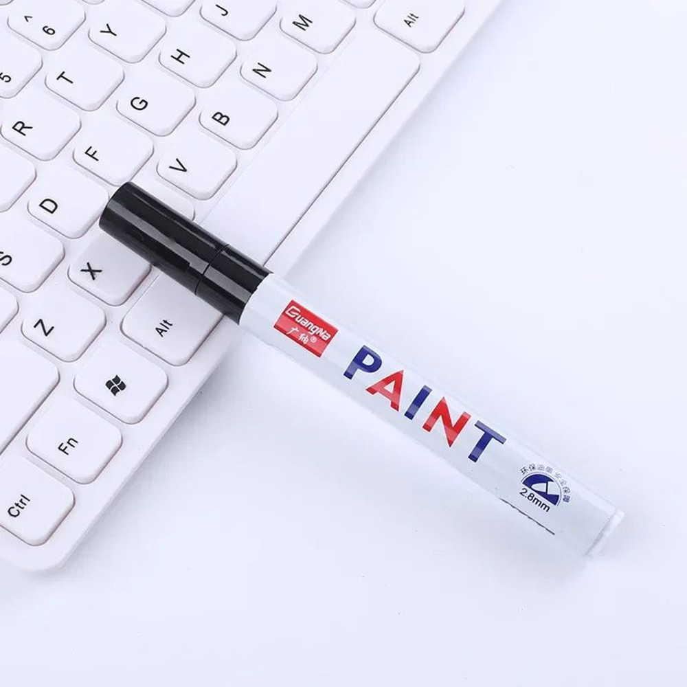 Waterproof Tire Paint Pen Permanent Marker For Wheels Treads Auto Detailing 11