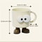 Cute Cartoon Couple Toothbrush Cup NonSlip Bathroom Mouthwash Tumbler 2