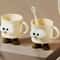 Cute Cartoon Couple Toothbrush Cup NonSlip Bathroom Mouthwash Tumbler 3