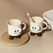 Cute Cartoon Couple Toothbrush Cup NonSlip Bathroom Mouthwash Tumbler 4