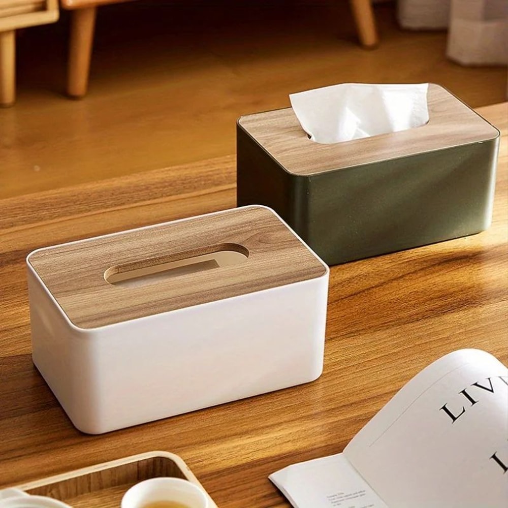 Multifunctional Plastic Storage Box For Paper Desk Essentials Minimal Paper Organizer Box For Hom 0