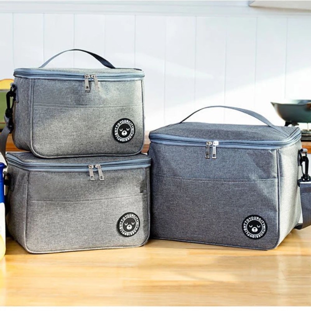 Foldable Insulated Cooler Bag For Picnics Lunch Leakproof Thermal Food Drink Carrier SML 4