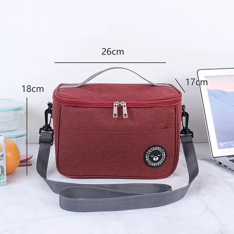 Foldable Insulated Cooler Bag For Picnics Lunch Leakproof Thermal Food Drink Carrier SML 6