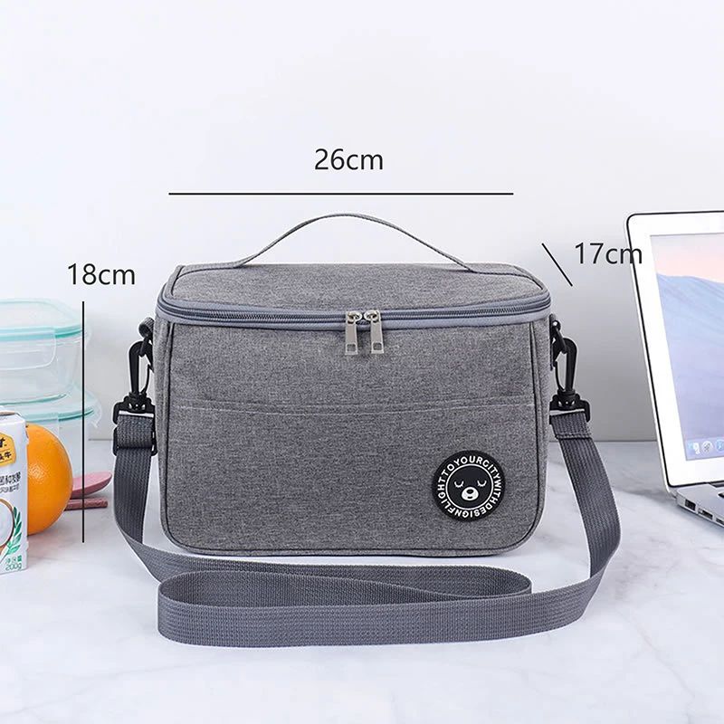 Foldable Insulated Cooler Bag For Picnics Lunch Leakproof Thermal Food Drink Carrier SML 9