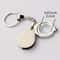 Metal Keychain Magnifying Glass Portable Folding Magnifier With HD Glass Lens 1