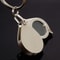 Metal Keychain Magnifying Glass Portable Folding Magnifier With HD Glass Lens 2