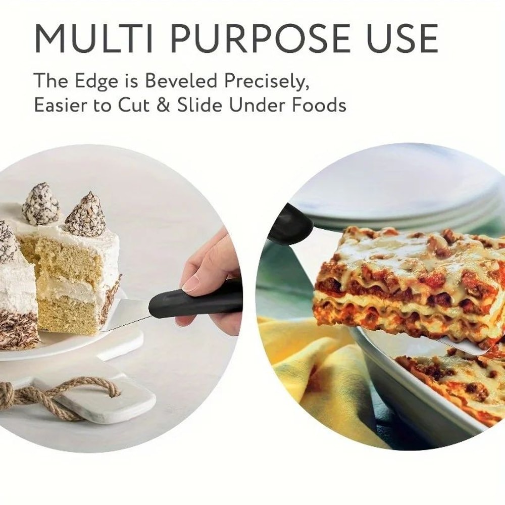 Mini Stainless Steel Brownie Spatula Small Metal Serving Cooking Turner For Cookies Lasagna And D 5