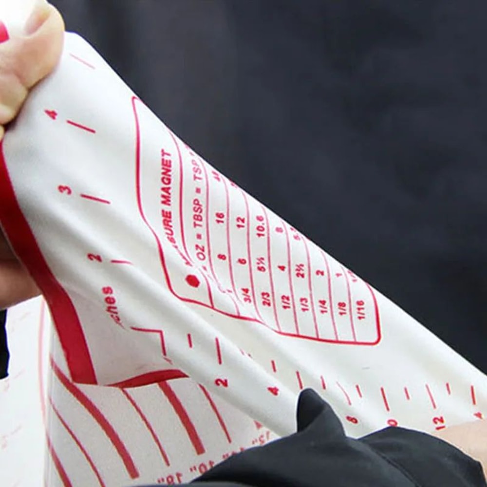 ExtraThick Silicone Pastry Mat With Measurements NonStick Kneading Rolling Baking Mat With Scale 2