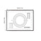 ExtraThick Silicone Pastry Mat With Measurements NonStick Kneading Rolling Baking Mat With Scale 9