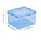 Compact Card Storage Box Plastic Business Card Holder Desktop Office Desk Organizer For Cards Sma 1