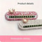 DiamondStudded Temporary Parking Number Plate Luxury Dashboard Car Phone Number Sign 2