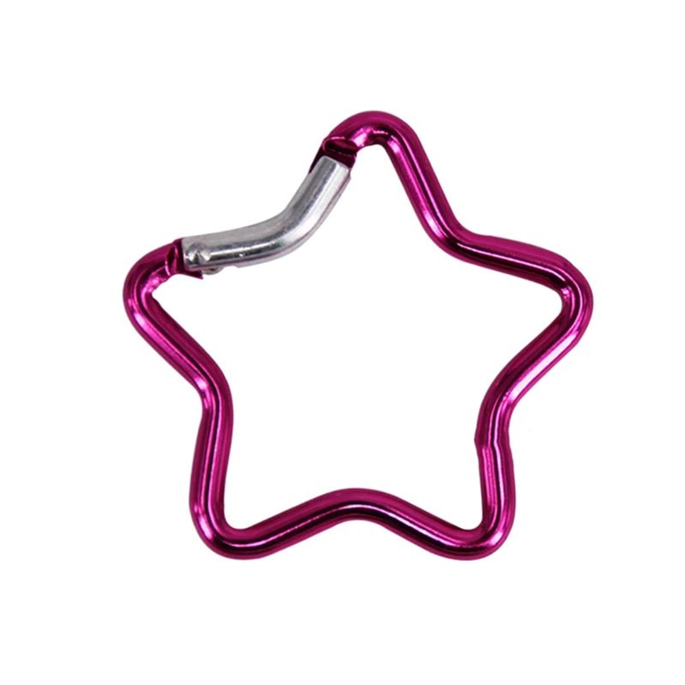 StarLock Aluminum Alloy Star Shaped Carabiner Clip For Backpack Keys Outdoor Gear 2
