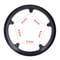 Lightweight Bike Chainring Guard Crankset Cover 335in Sprocket Protector For Road MTB 4