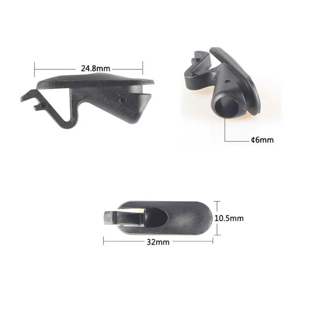 Internal Cable Routing Frame Plug Set 3PCS Bike Cable Hole Plug For Derailleur Brake Lines 4