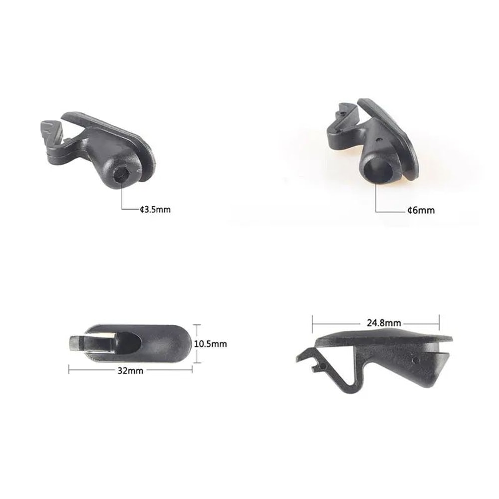 Internal Cable Routing Frame Plug Set 3PCS Bike Cable Hole Plug For Derailleur Brake Lines 5