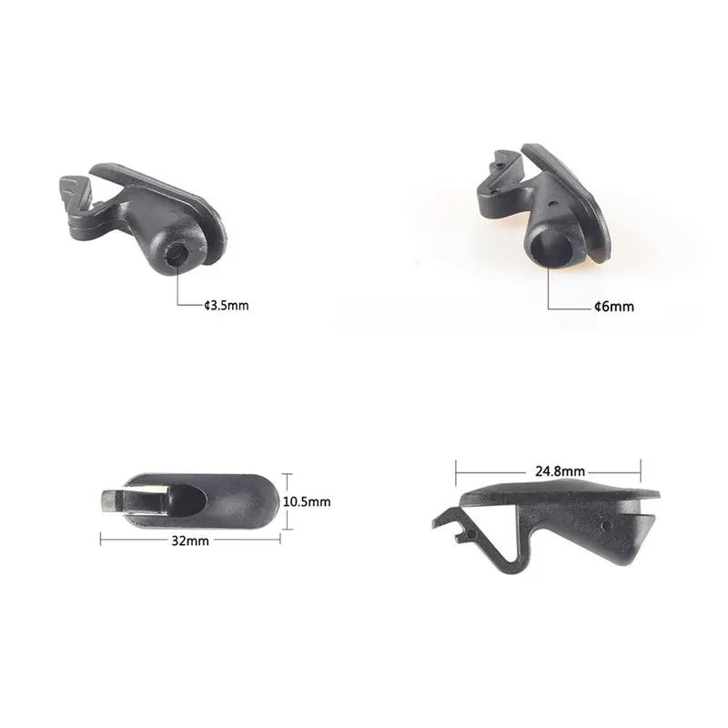 Internal Cable Routing Frame Plug Set 3PCS Bike Cable Hole Plug For Derailleur Brake Lines 5