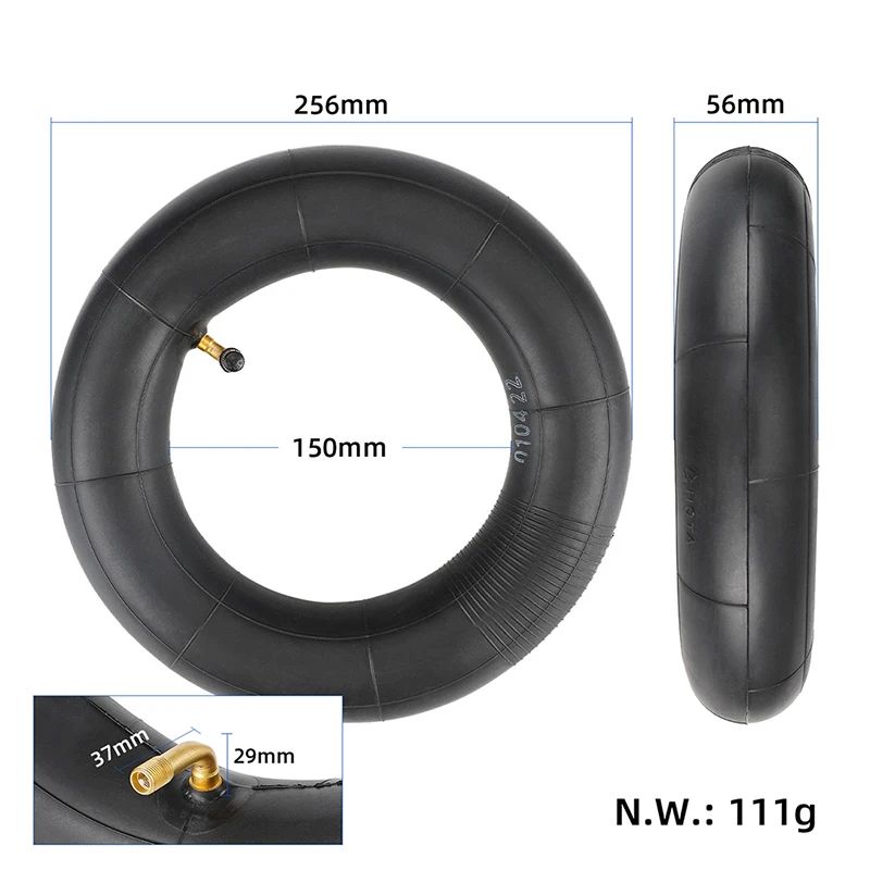10x25 Electric Scooter Inner Tube 255x80 Replacement Tire Tube For Kugoo M4 Pro Zero 10X 3
