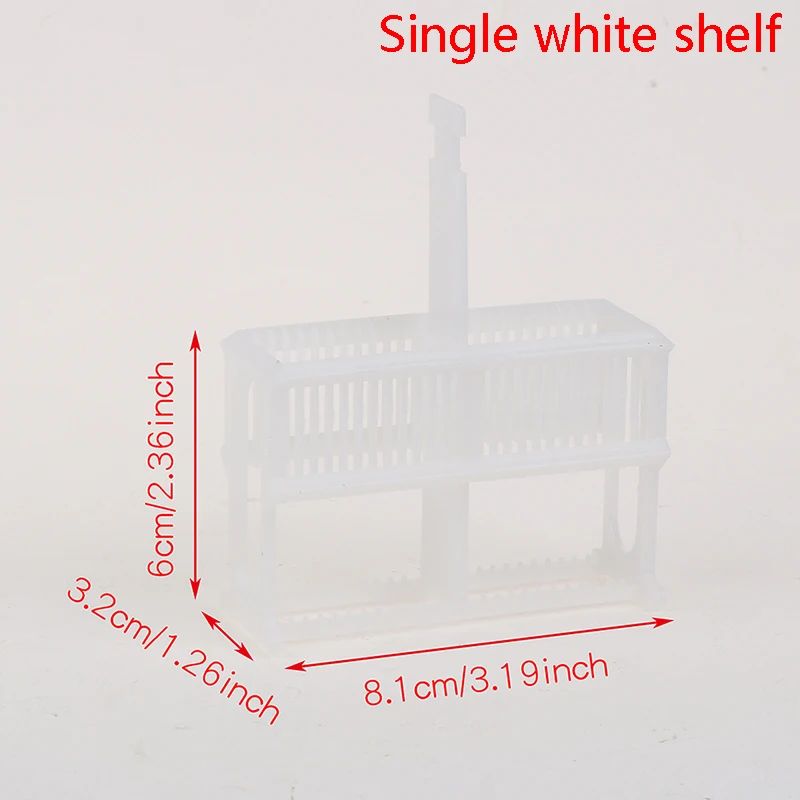 24Slot Microscope Slide Staining Rack Jar Set Compact Histology Staining Kit 6