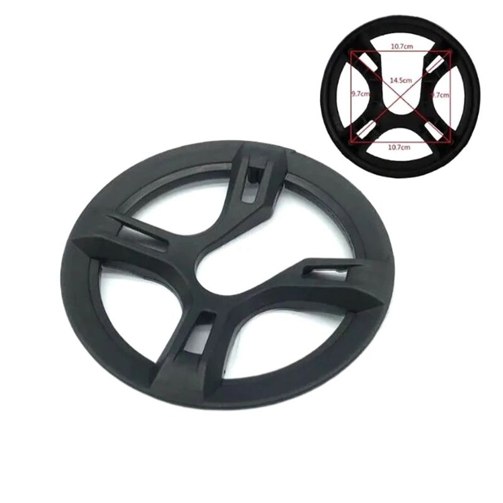 Durable 48T Bicycle Chain Guard Cover 4Hole Crankset Protector Chainring Shield 2