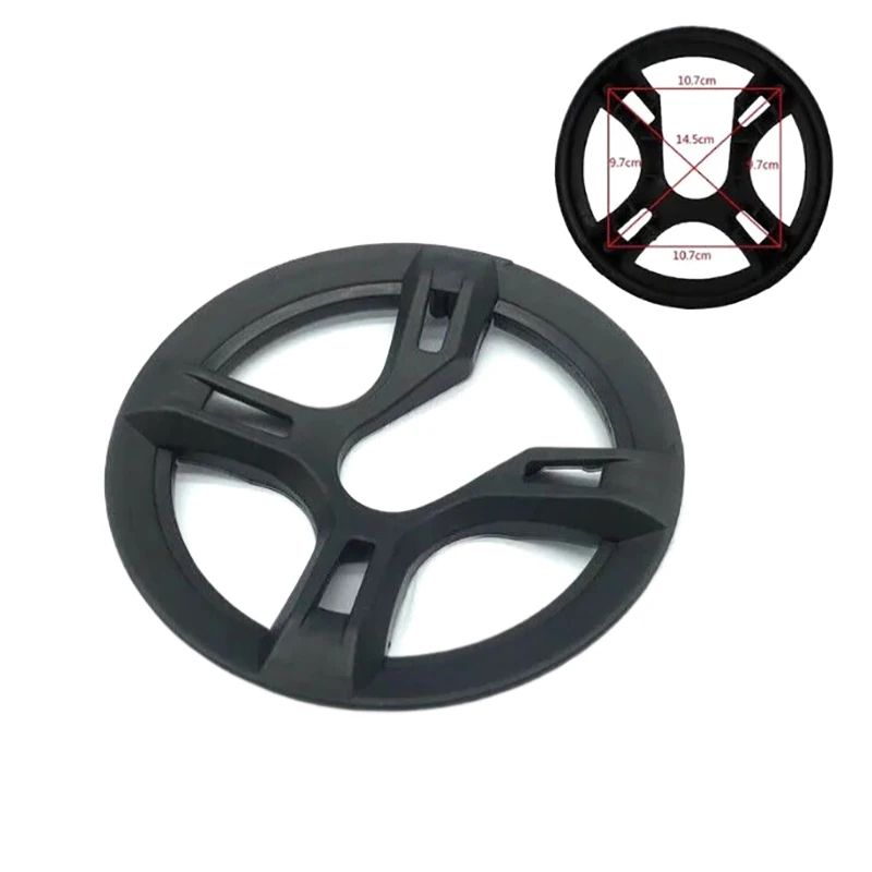 Durable 48T Bicycle Chain Guard Cover 4Hole Crankset Protector Chainring Shield 2
