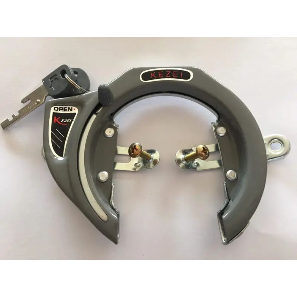 HeavyDuty Metal Horseshoe Bike Lock With Keys AntiTheft Bicycle Padlock For MTB City Bikes 5