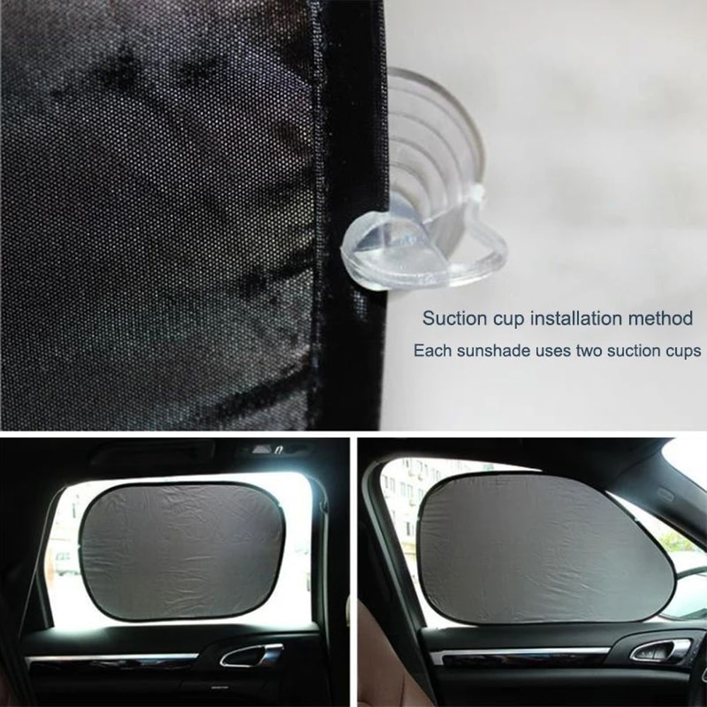 Universal Folding Windshield Sunshade Reflective HeatBlocking Car Sun Shade For Front Window 3