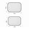 Universal Folding Windshield Sunshade Reflective HeatBlocking Car Sun Shade For Front Window 5