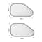 Universal Folding Windshield Sunshade Reflective HeatBlocking Car Sun Shade For Front Window 6