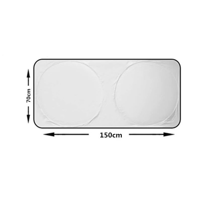 Universal Folding Windshield Sunshade Reflective HeatBlocking Car Sun Shade For Front Window 8