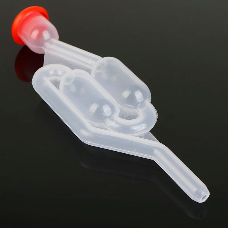 5Pack OneWay Fermentation Airlocks For Homebrew Wine Making Water Seal Brewing Airlock Valve Set 2