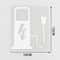 EV Battery Charger Funny Electric Vehicle Sticker Reflective EV Decal For Car Truck Charging Port 7