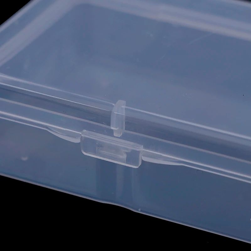 Transparent Storage Box Mini Clear Plastic Organizer Case 354x256x118 In For Crafts Jewelry Small 3