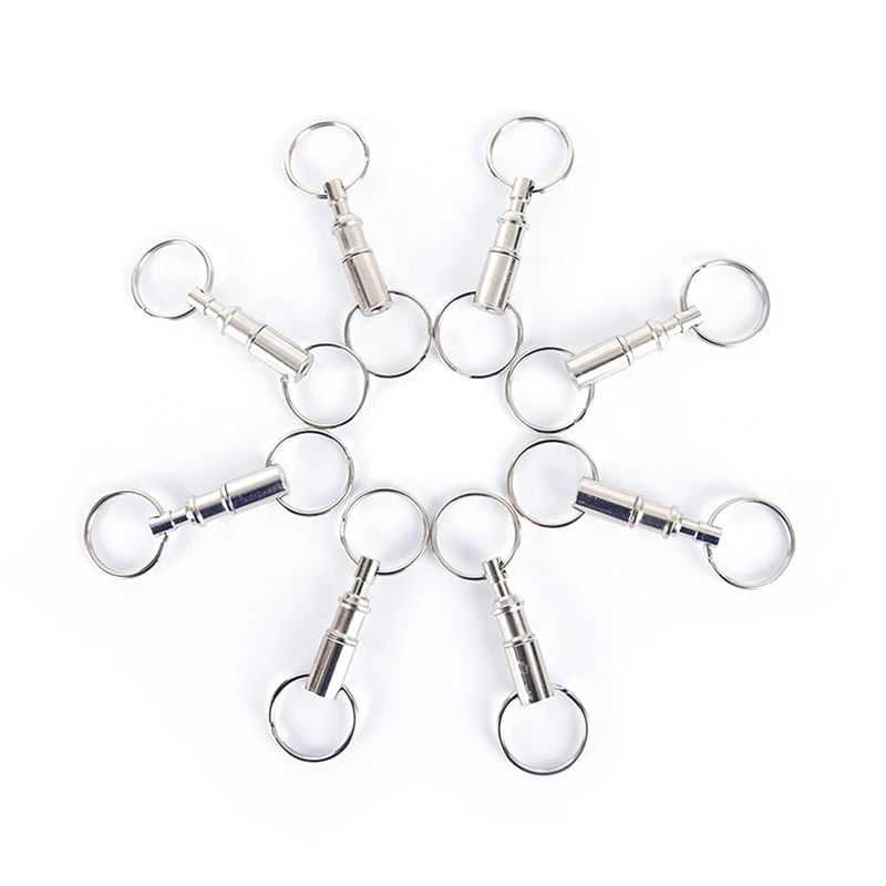 Quick Release Detachable Keychain Set 35pcs Pull Apart Key Ring For Everyday Carry 1