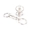 Quick Release Detachable Keychain Set 35pcs Pull Apart Key Ring For Everyday Carry 4