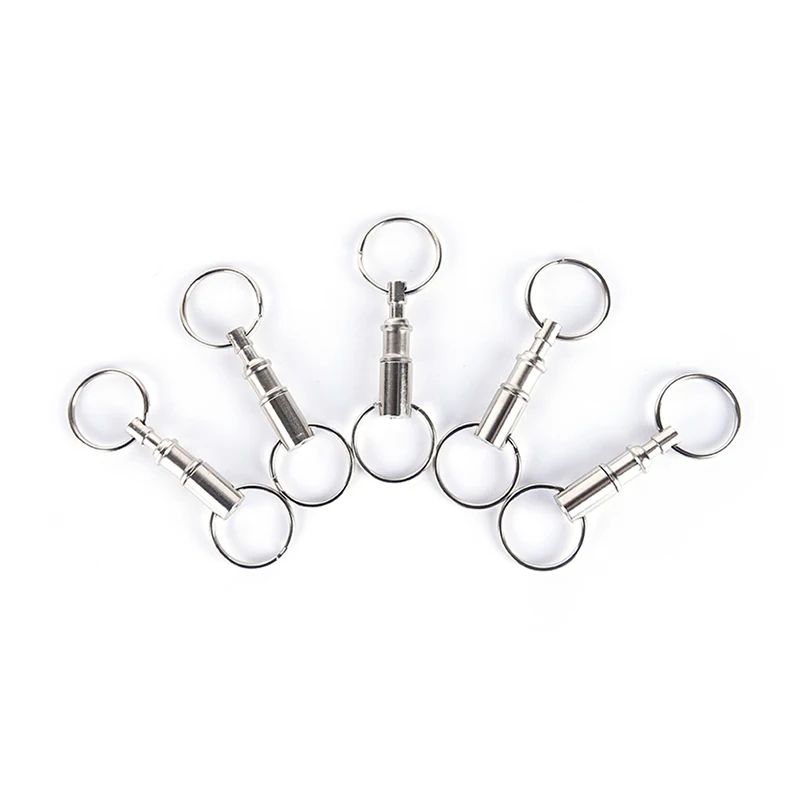 Quick Release Detachable Keychain Set 35pcs Pull Apart Key Ring For Everyday Carry 7