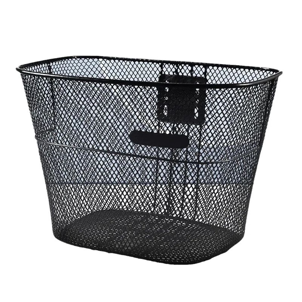 Foldable Metal Front Bicycle Basket For Mountain Bikes Removable Storage Carrier For Shopping Out 1