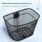 Foldable Metal Front Bicycle Basket For Mountain Bikes Removable Storage Carrier For Shopping Out 3