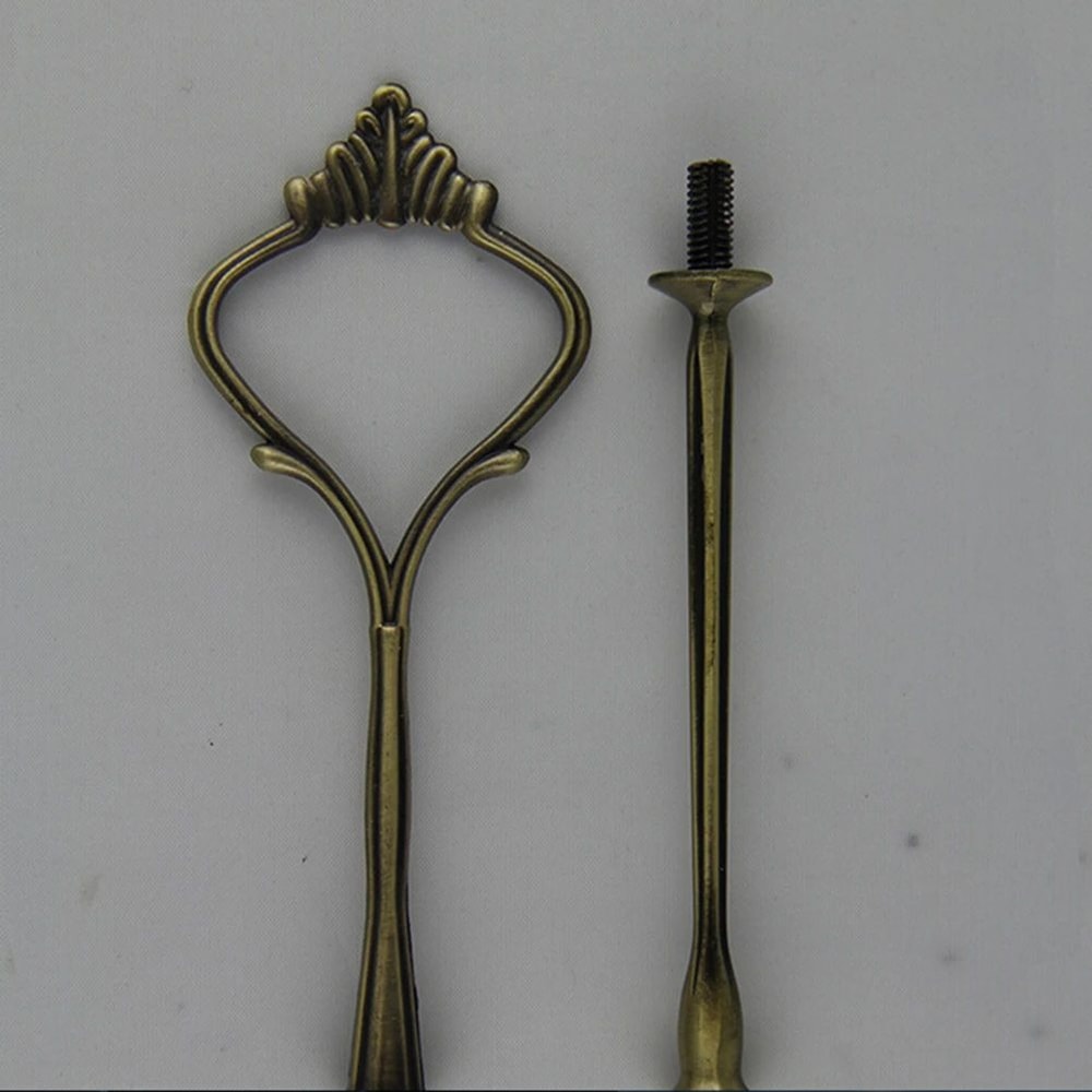 3Tier Cake Stand Hardware Kit Adjustable Handle Rod Set For DIY Dessert Tiered Tray Stands 8