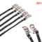 Adjustable Bike Pedal Straps For Cycling Spin Bikes NonSlip Toe Strap Pair 0