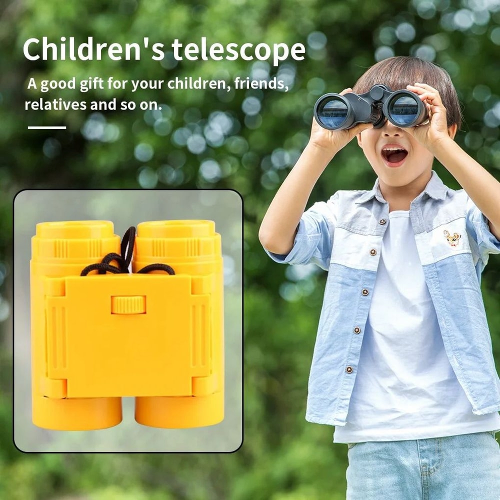 Foldable Kids Binoculars For Bird Watching Compact Childrens Telescope For Outdoor Adventures 4